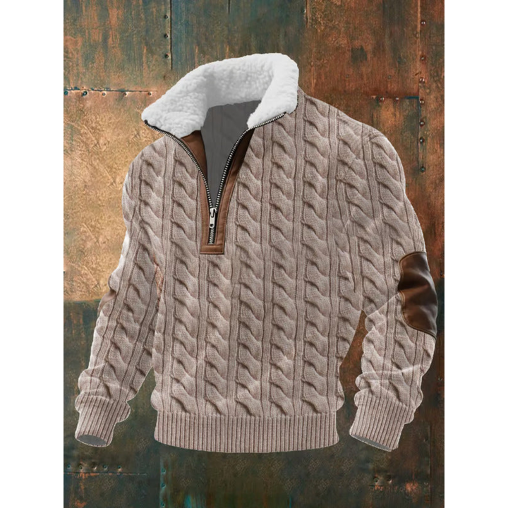 High Neck Fleece Jumper