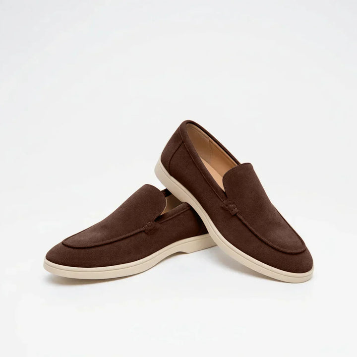 The Monaco Loafers | Old Money Suede Slip-Ons