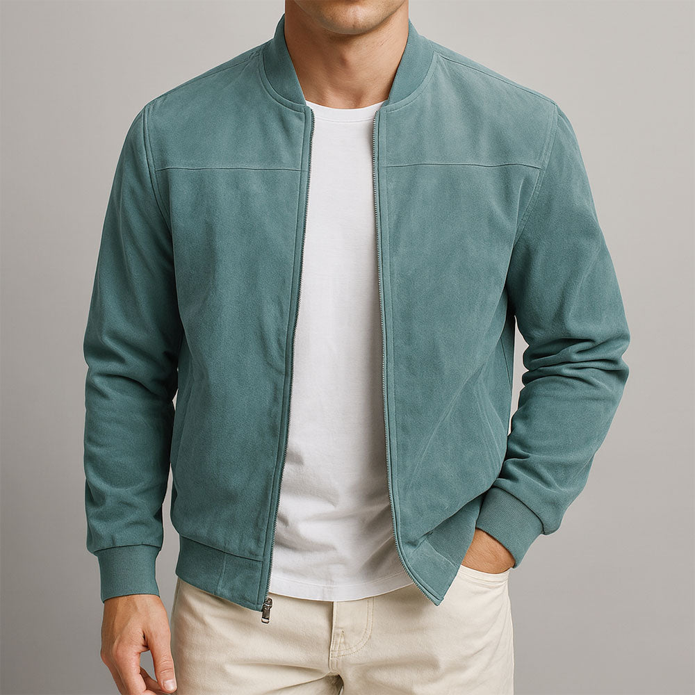 Adrian | Suede Jacket in a Modern Edition