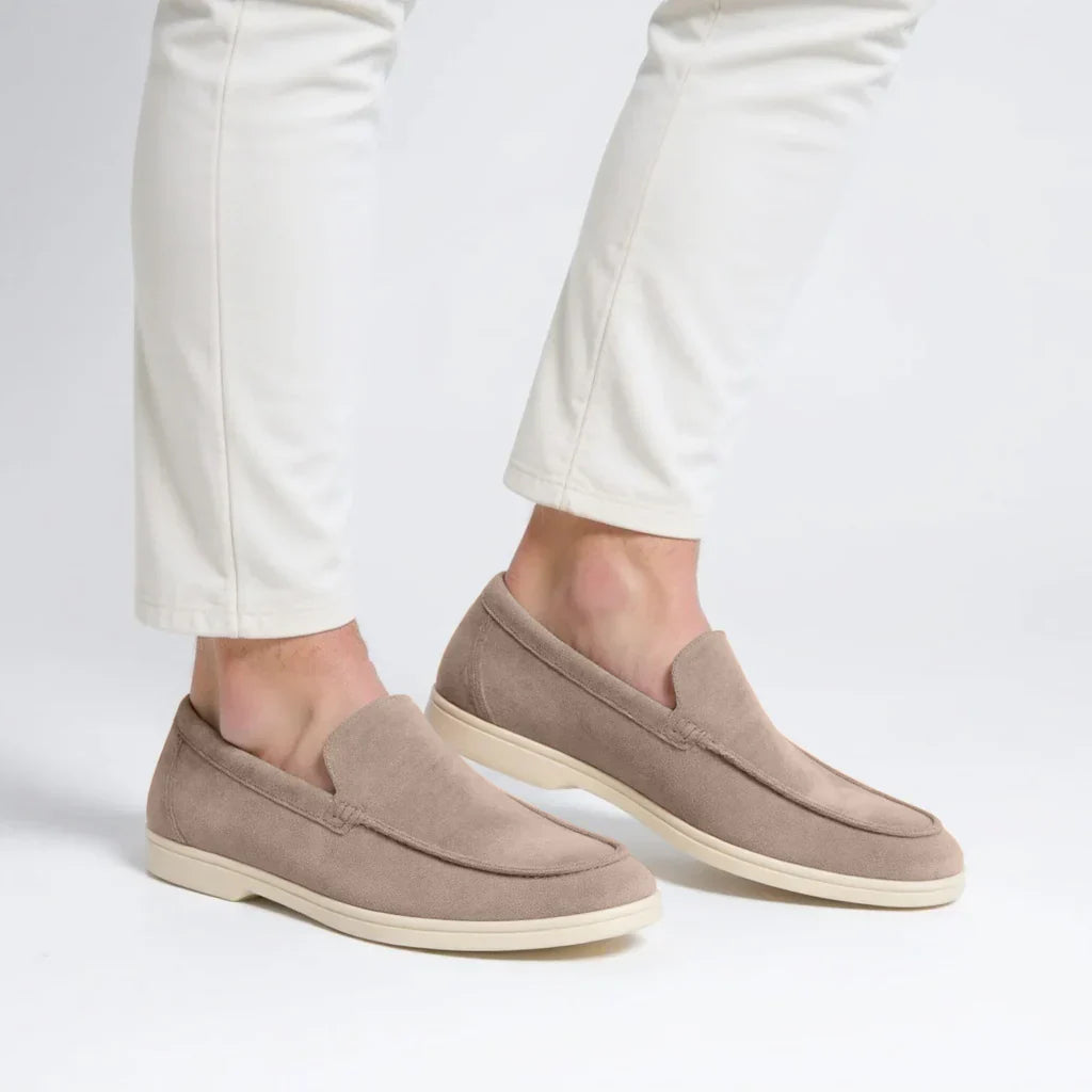 The Monaco Loafers | Old Money Suede Slip-Ons