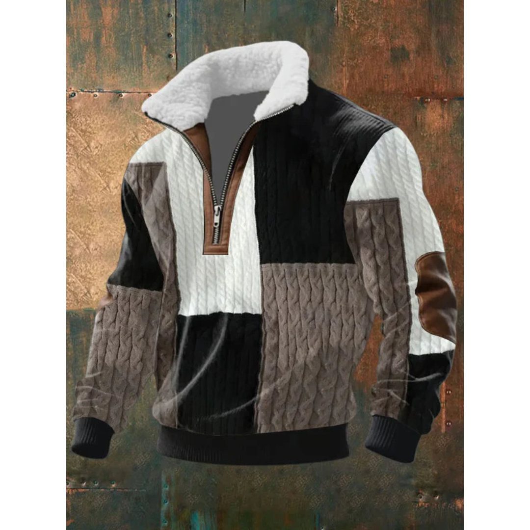 High Neck Fleece Jumper