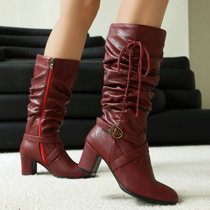 Paolina Buckle Boots