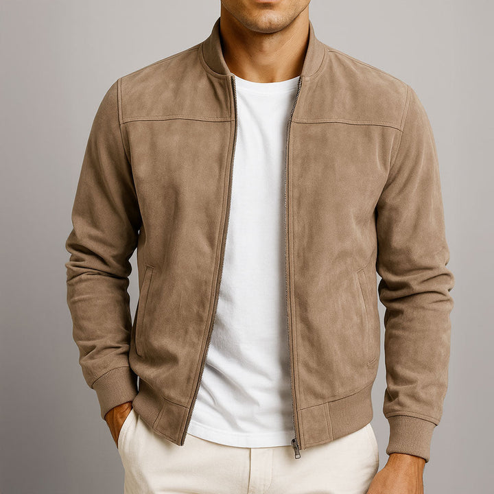 Adrian | Suede Jacket in a Modern Edition