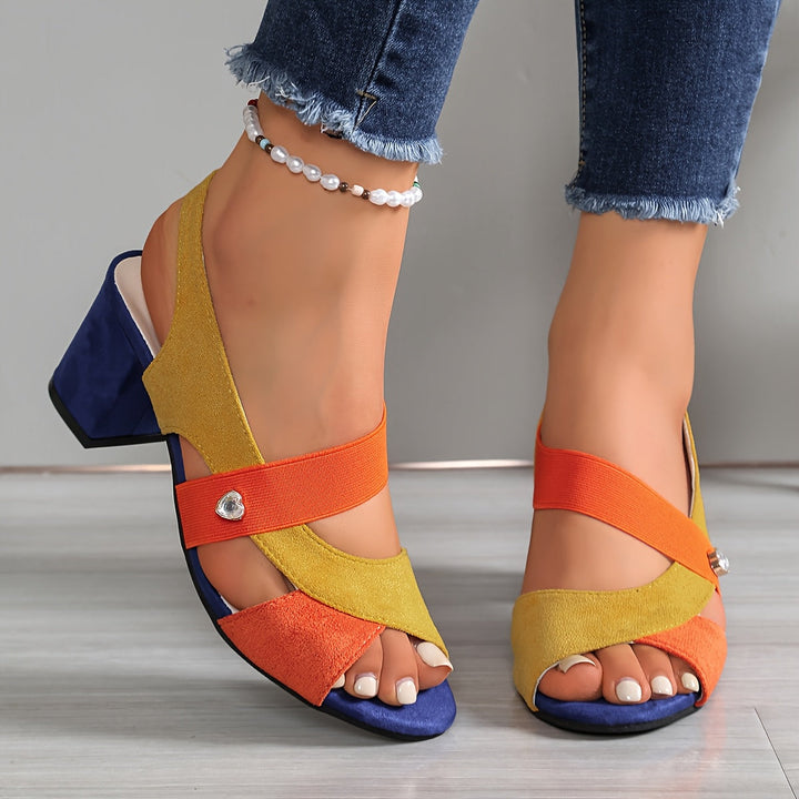 Linda | Comfortable Block Heels