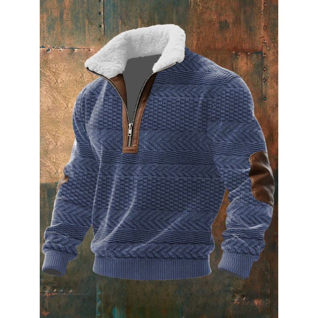 High Neck Fleece Jumper
