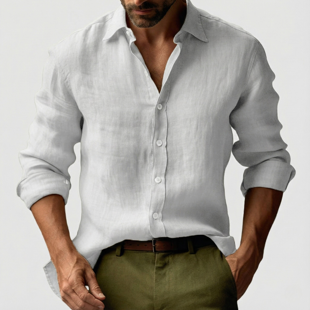 The Carl Artisan | Men’s Vintage Button-Up Shirt Style