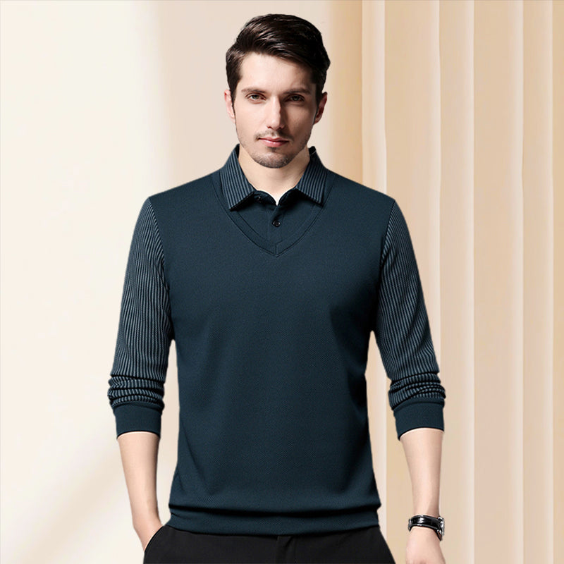 The Kensington Knit | 2-Piece Collared Sweater