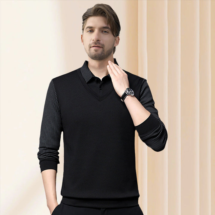 The Kensington Knit | 2-Piece Collared Sweater