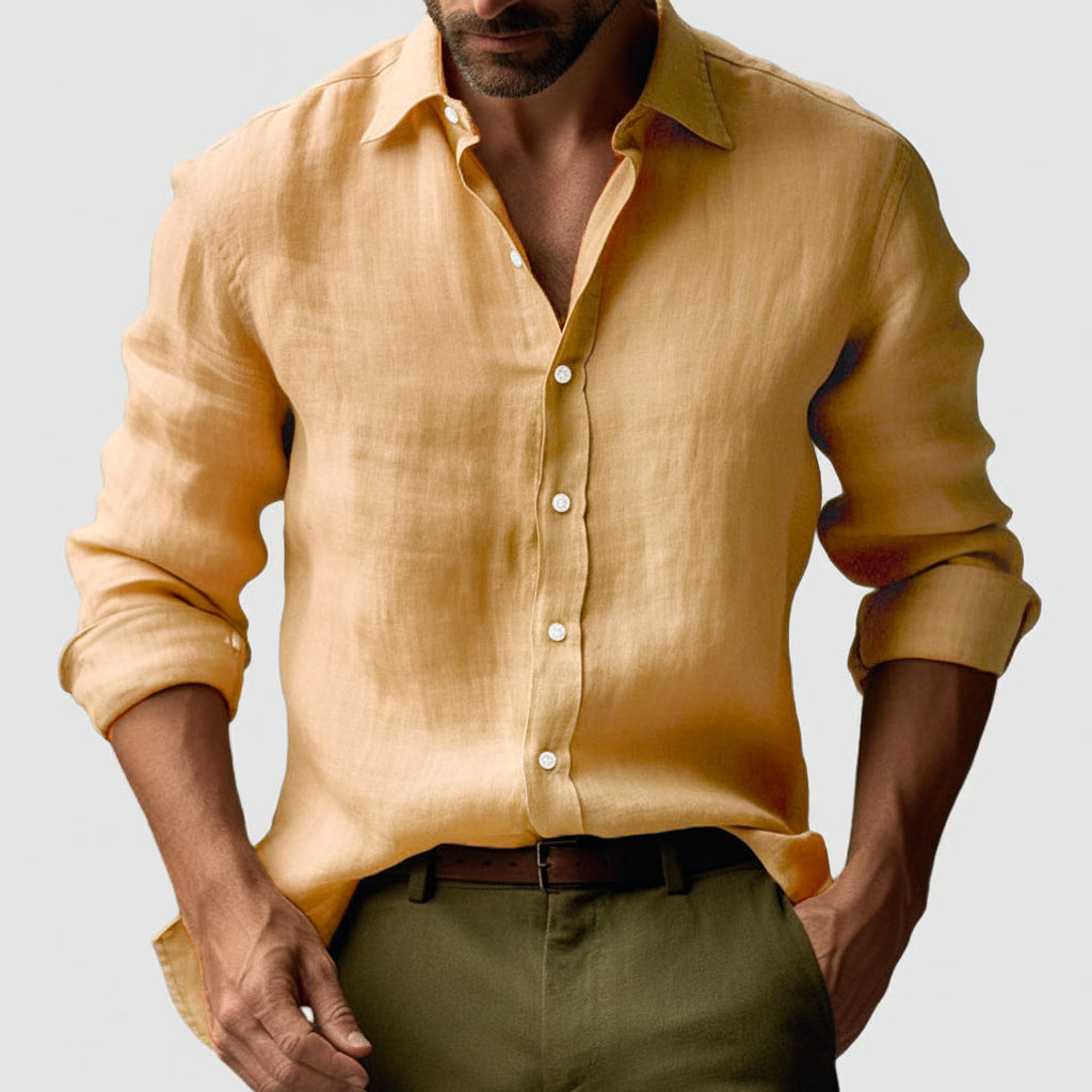 The Carl Artisan | Men’s Vintage Button-Up Shirt Style