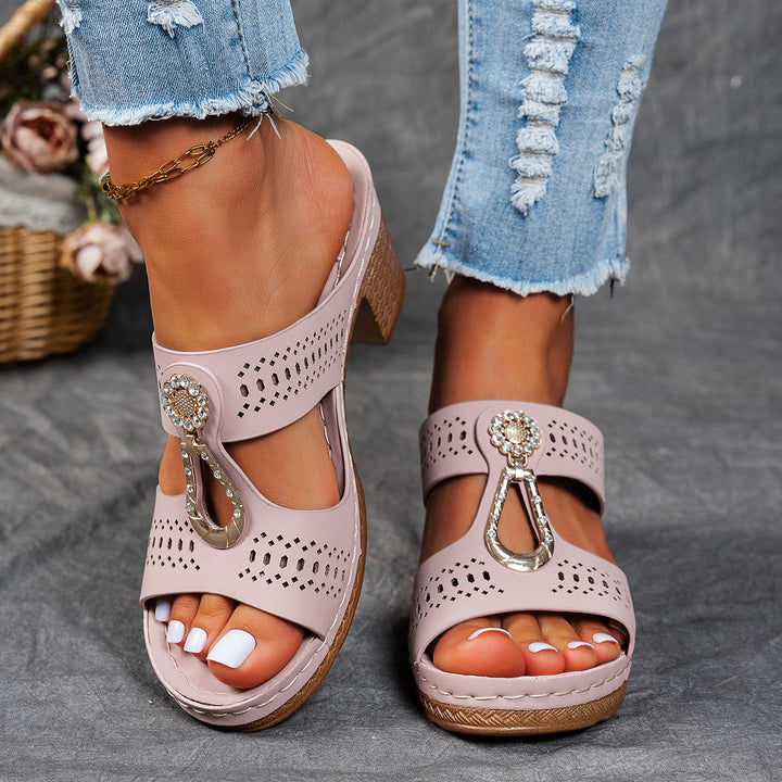 Isabella™ | Comfortable Orthopaedic Sandals with High Heel