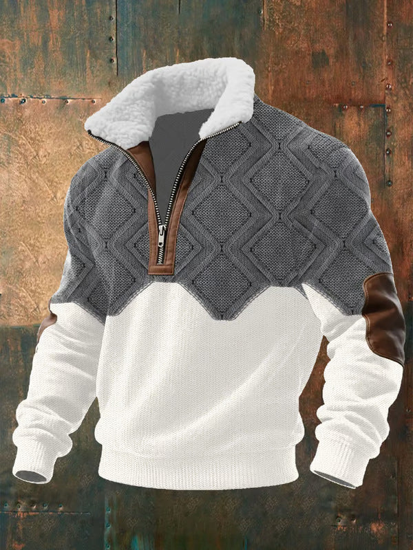 High Neck Fleece Jumper