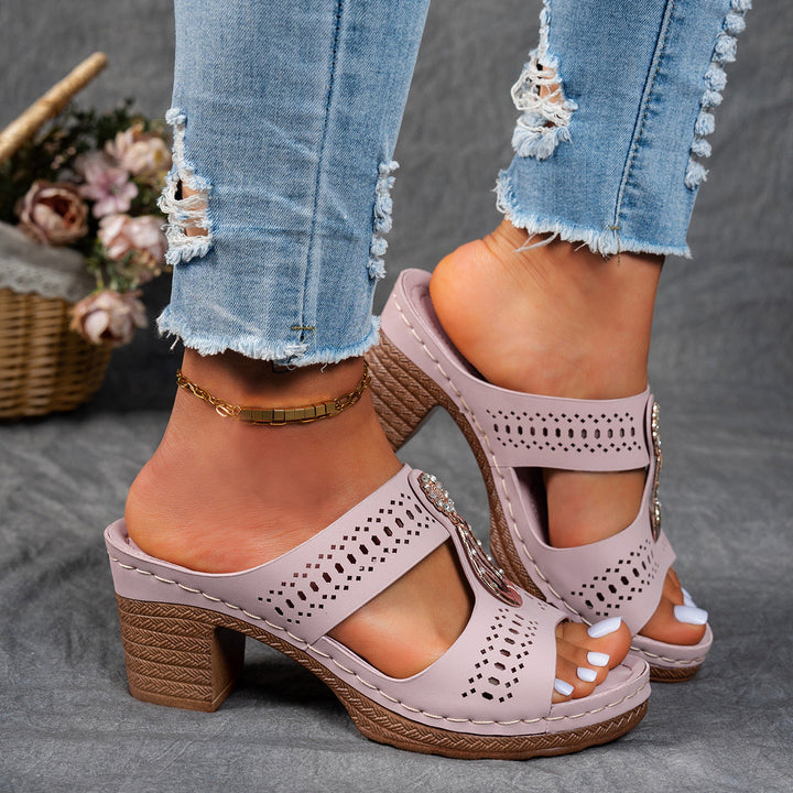 Isabella™ | Comfortable Orthopaedic Sandals with High Heel