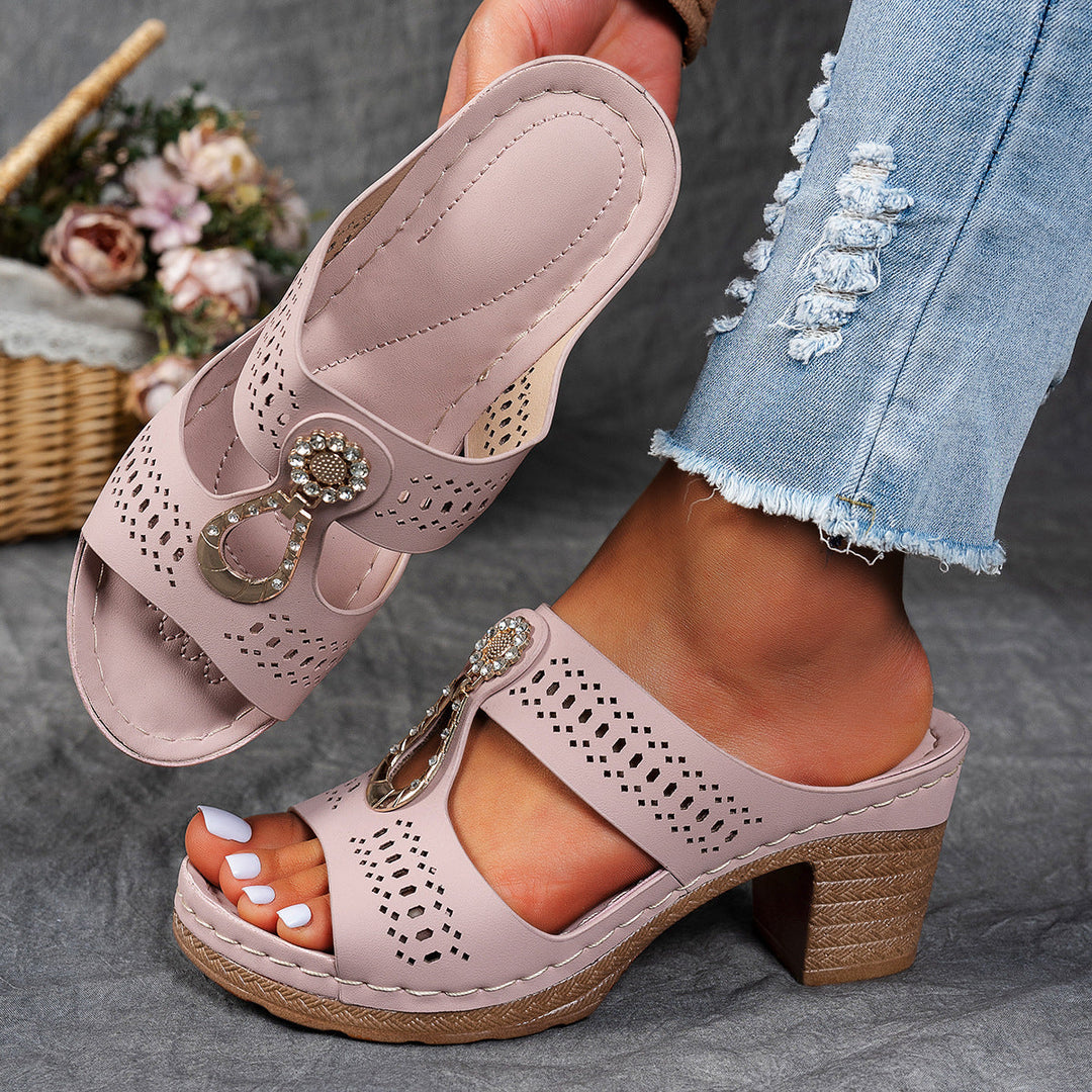 Isabella™ | Comfortable Orthopaedic Sandals with High Heel