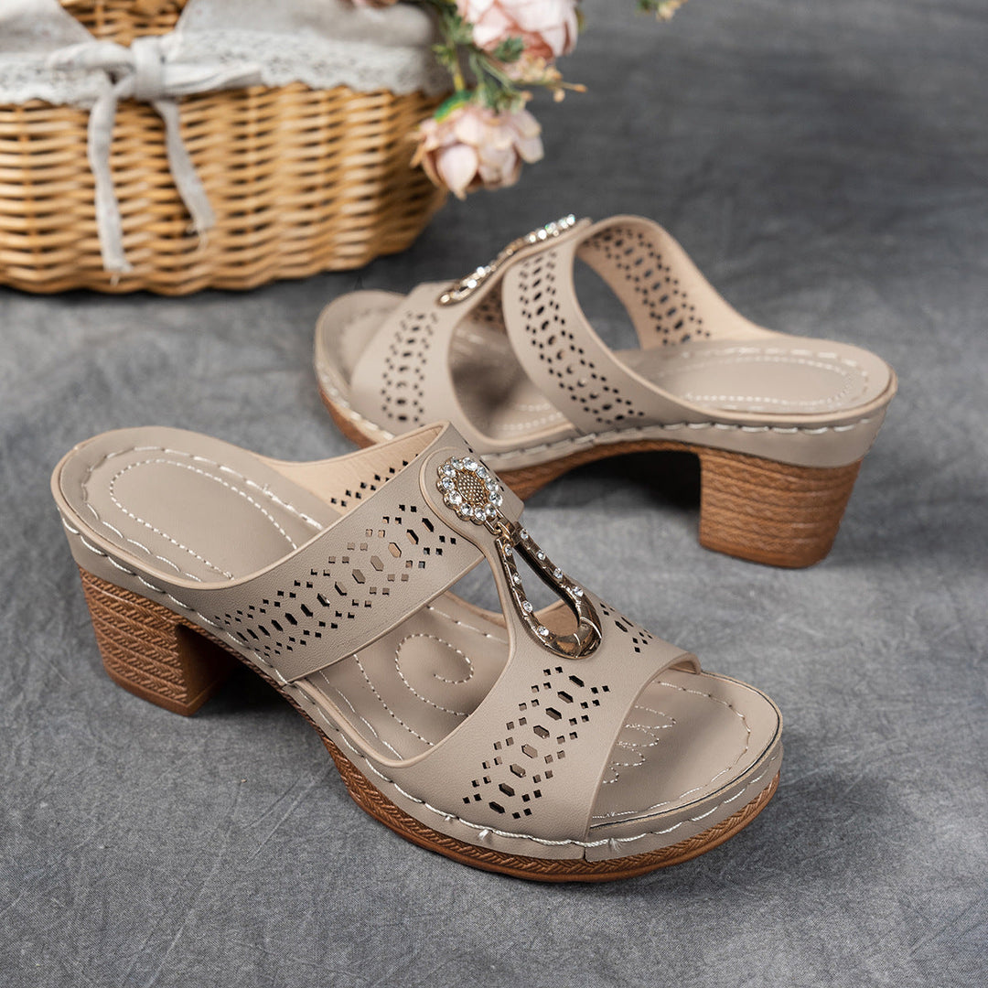 Isabella™ | Comfortable Orthopaedic Sandals with High Heel