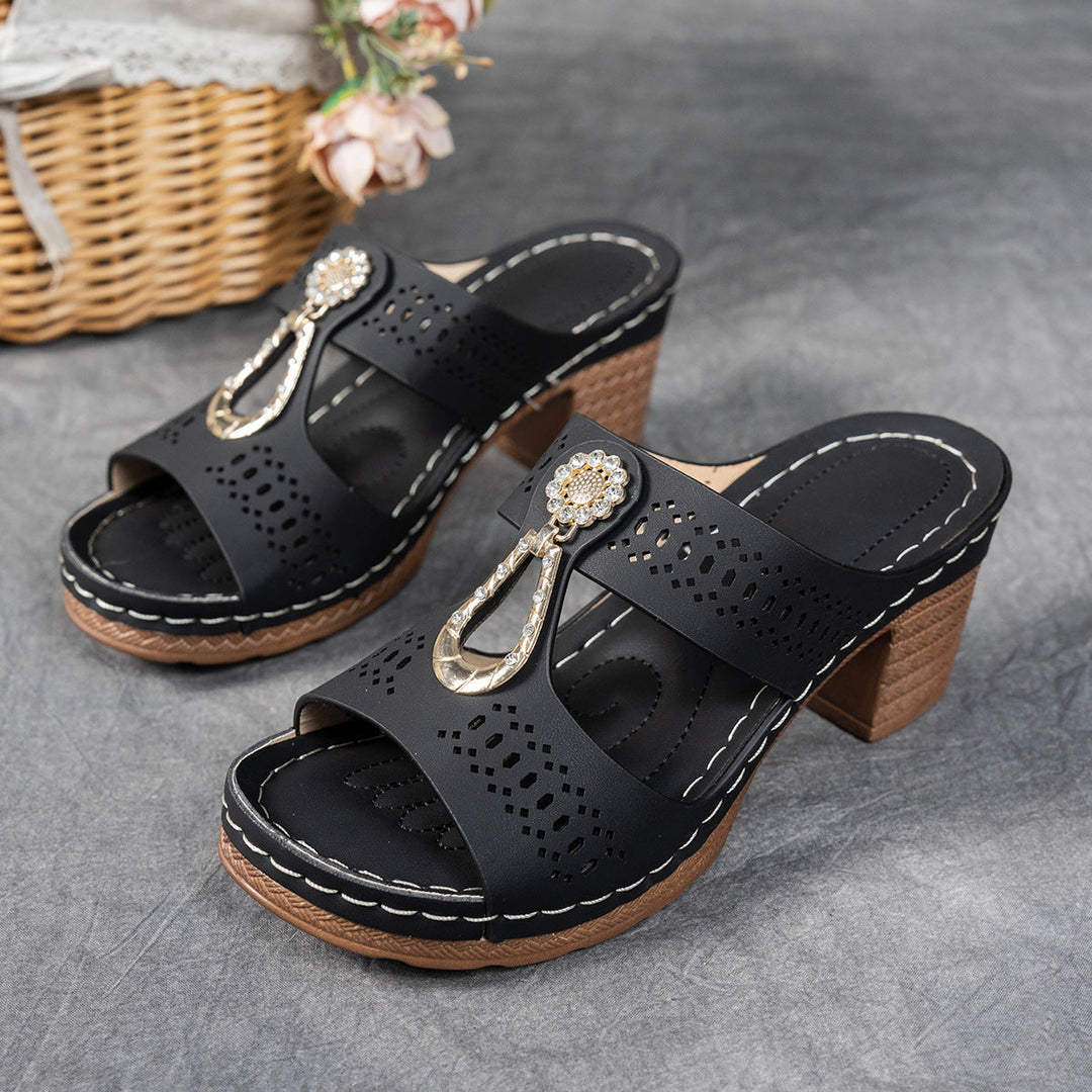 Isabella™ | Comfortable Orthopaedic Sandals with High Heel