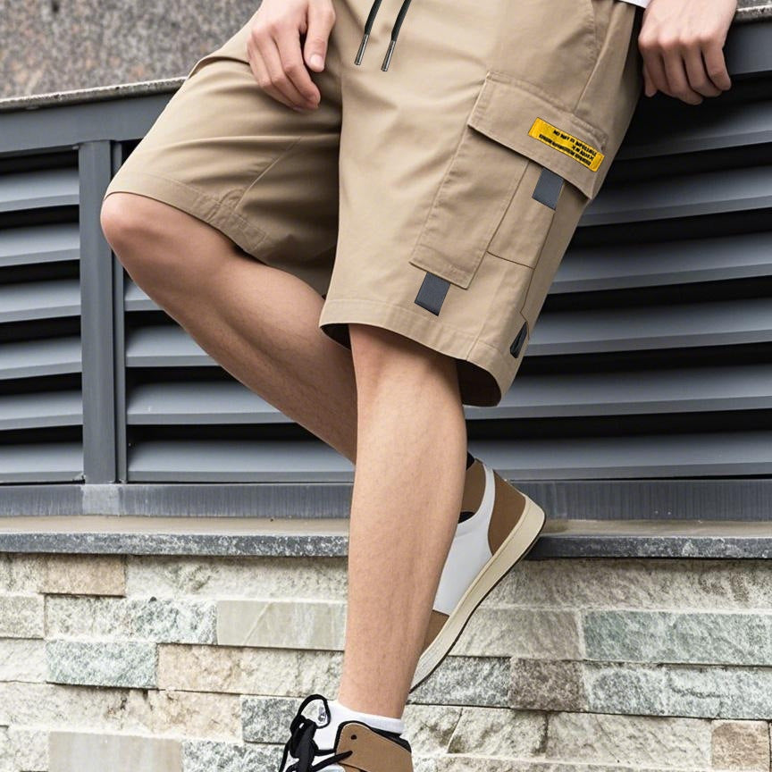 Jonas - Casual Multi-Pocket Cargo Shorts