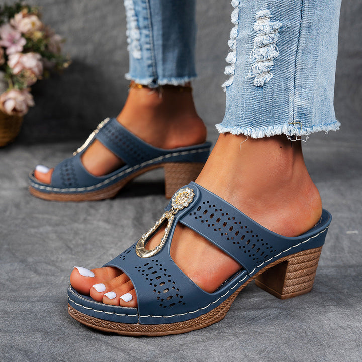 Isabella™ | Comfortable Orthopaedic Sandals with High Heel