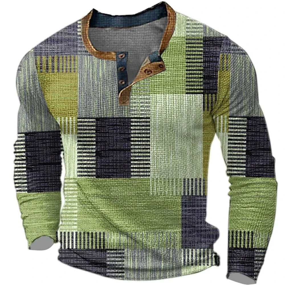 BEECK™ | COLOURFUL MEN'S LONG-SLEEVED SHIRT