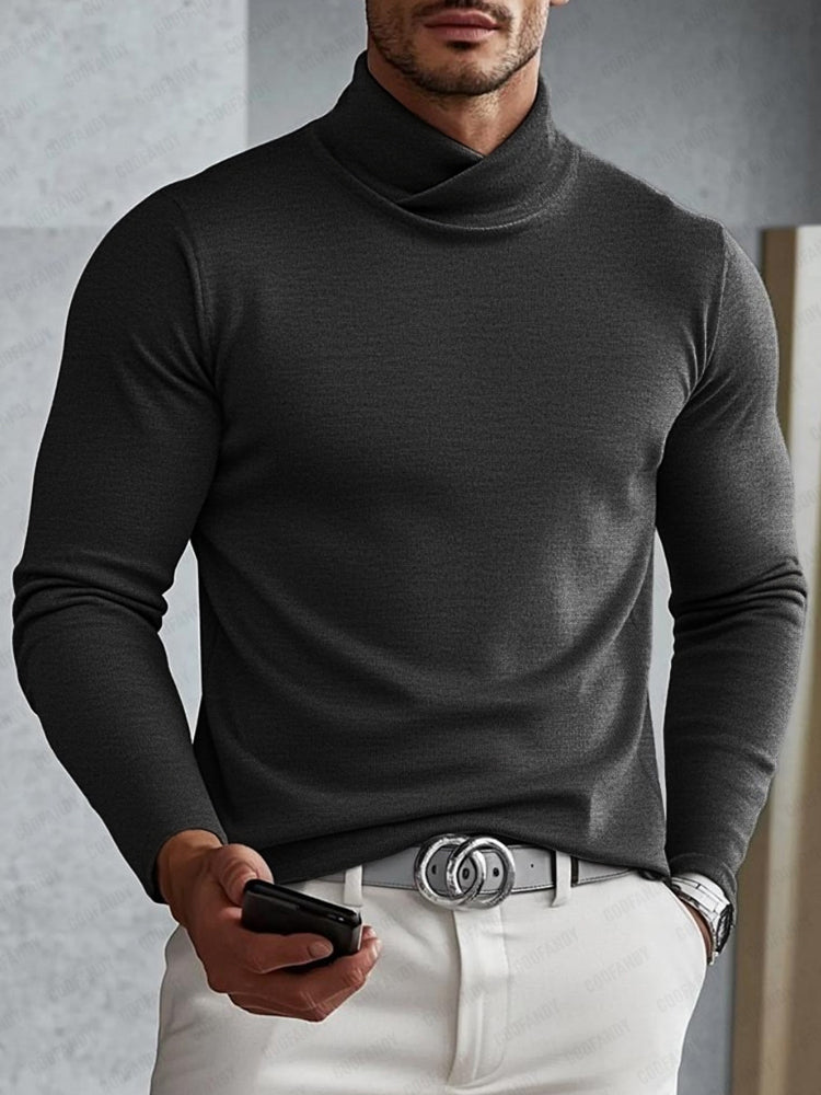 The Bexhill Signature | Cross-Neck Thermal Top