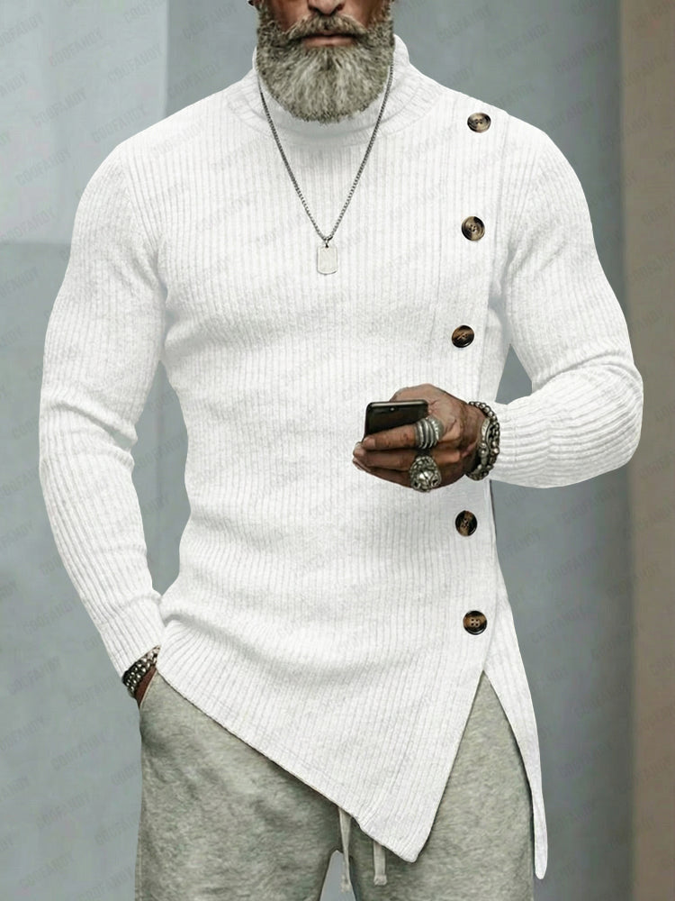 The Malvern Avant-Garde | Asymmetric Ribbed Knit