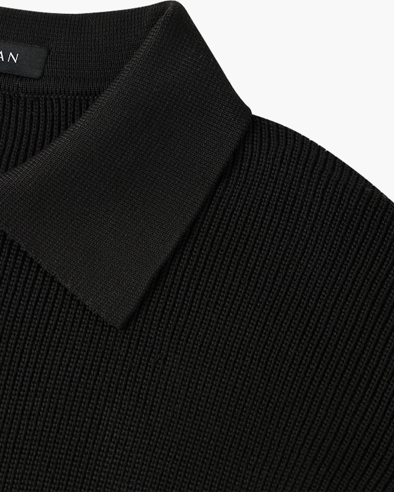 Half-Zip Polo Sweater