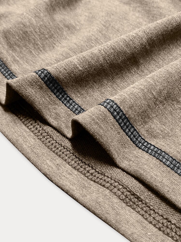 The Sebastian Polo | Textured Colour-Block Shirt