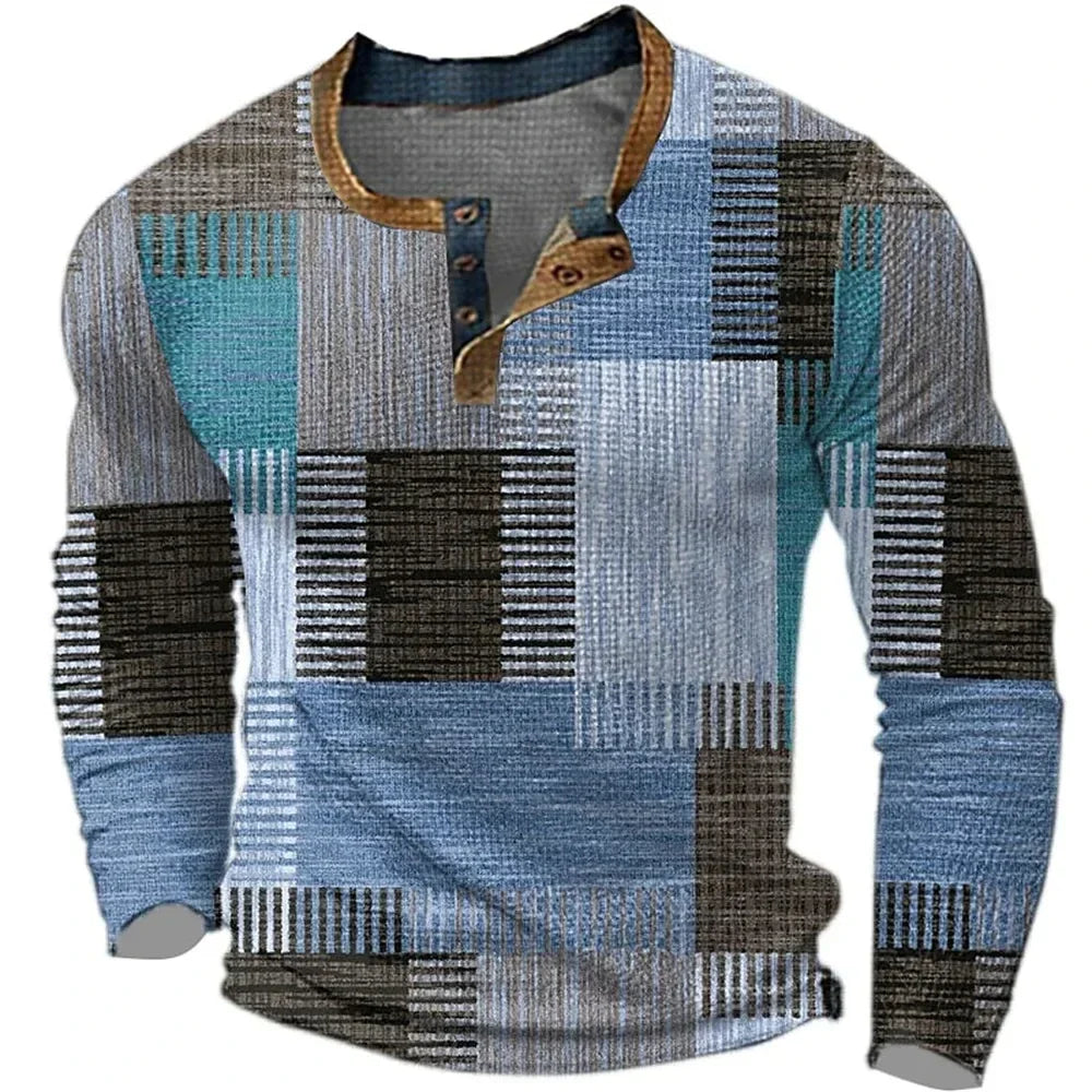 BEECK™ | COLOURFUL MEN'S LONG-SLEEVED SHIRT