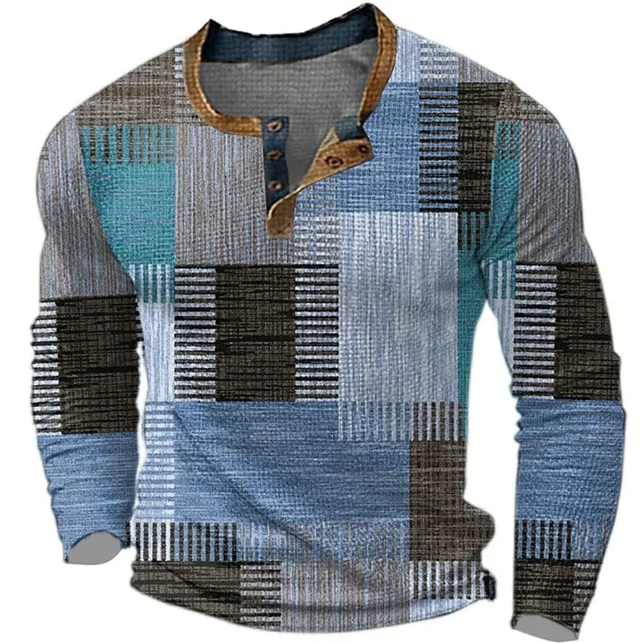 BEECK™ | COLOURFUL MEN'S LONG-SLEEVED SHIRT