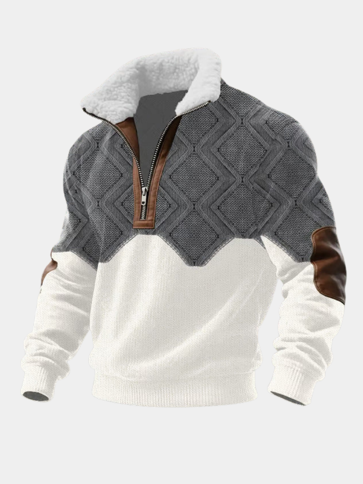 High Neck Fleece Jumper