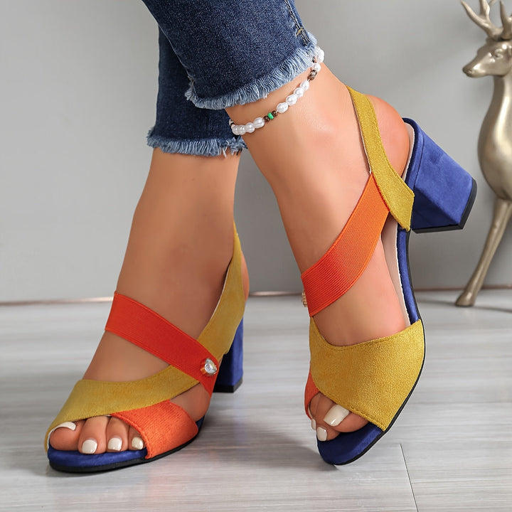 Linda | Comfortable Block Heels