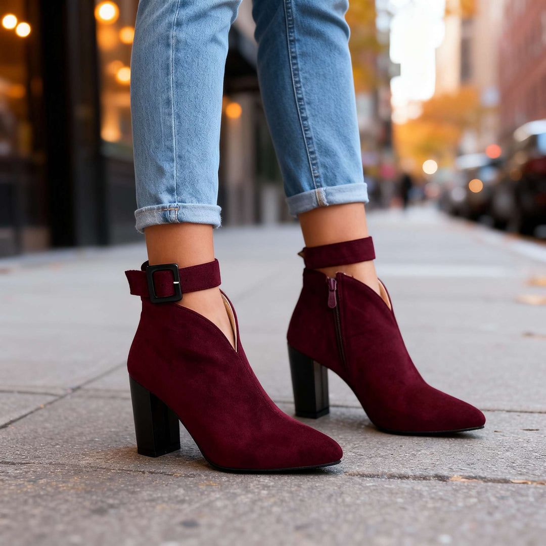 Alison Buckle Heels