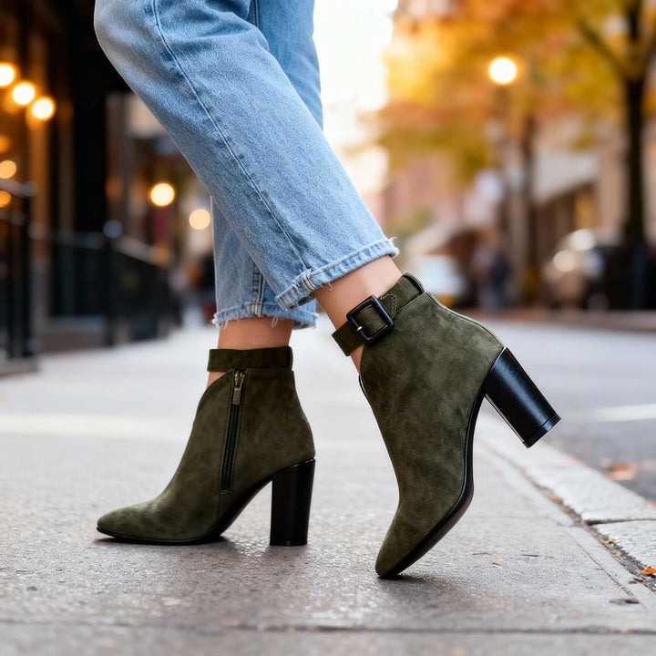 Alison Buckle Heels