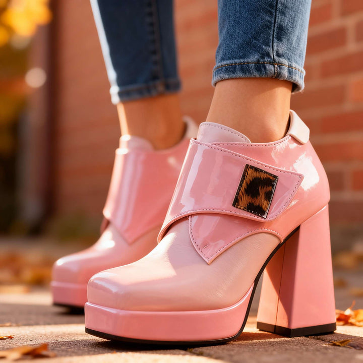 Natalie Block Heels