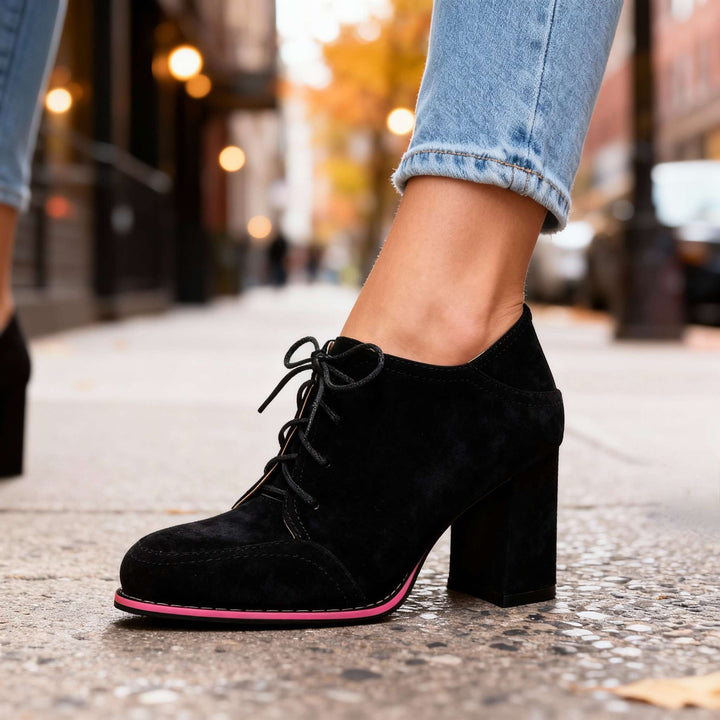 Kiana Lace-Up Heels