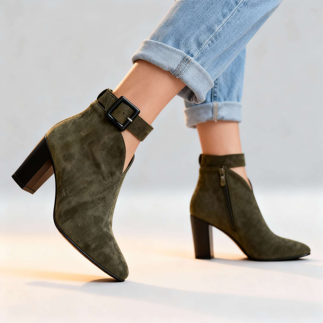 Alison Buckle Heels