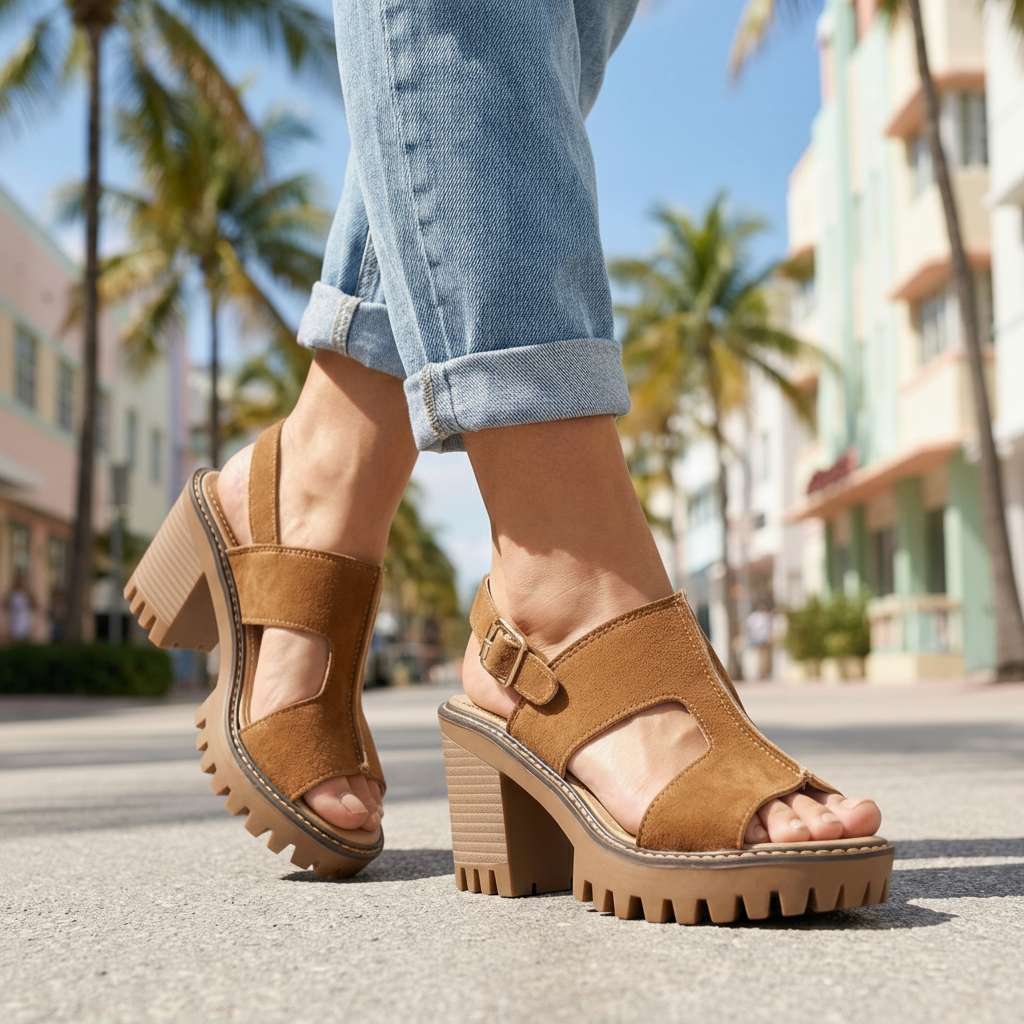 Larissa Strap Heels