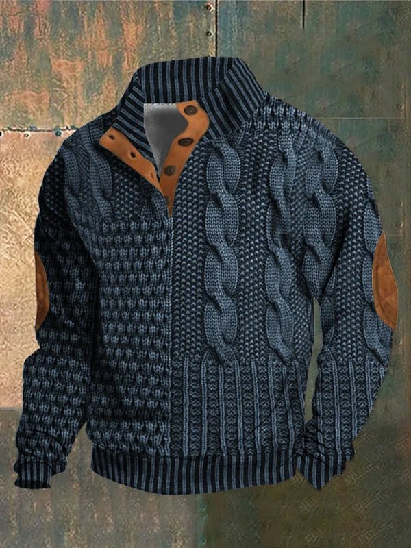 Vintage Printed Jumper