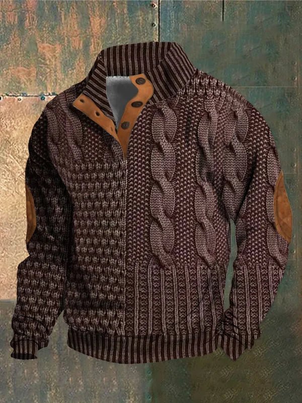 Vintage Printed Jumper