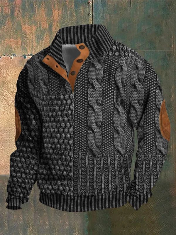 Vintage Printed Jumper