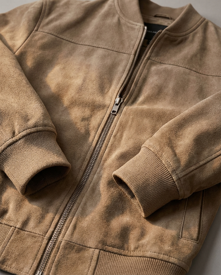 Adrian | Suede Jacket in a Modern Edition
