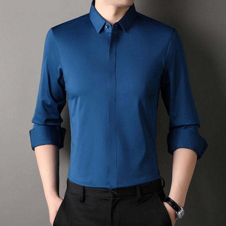 Mitchel | Wrinkle-Free Stretch Shirt for Men