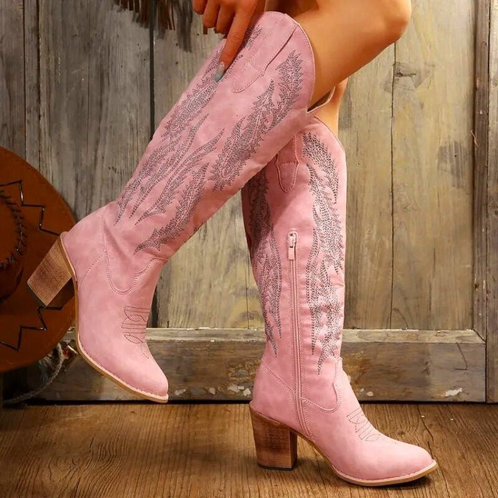 Pink Cowgirl Boots