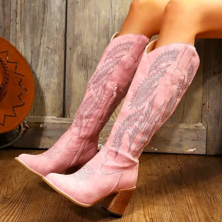 Pink Cowgirl Boots